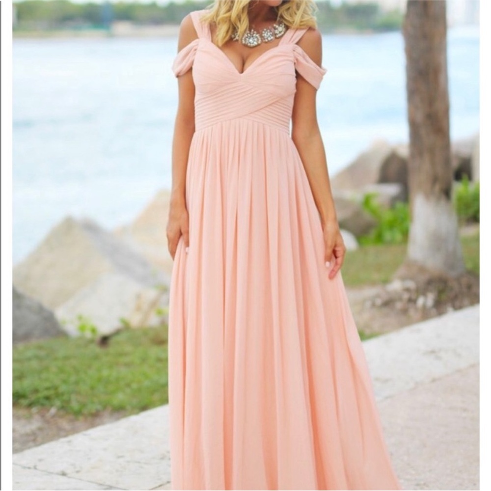 Soieblu Maxi Dress Blush